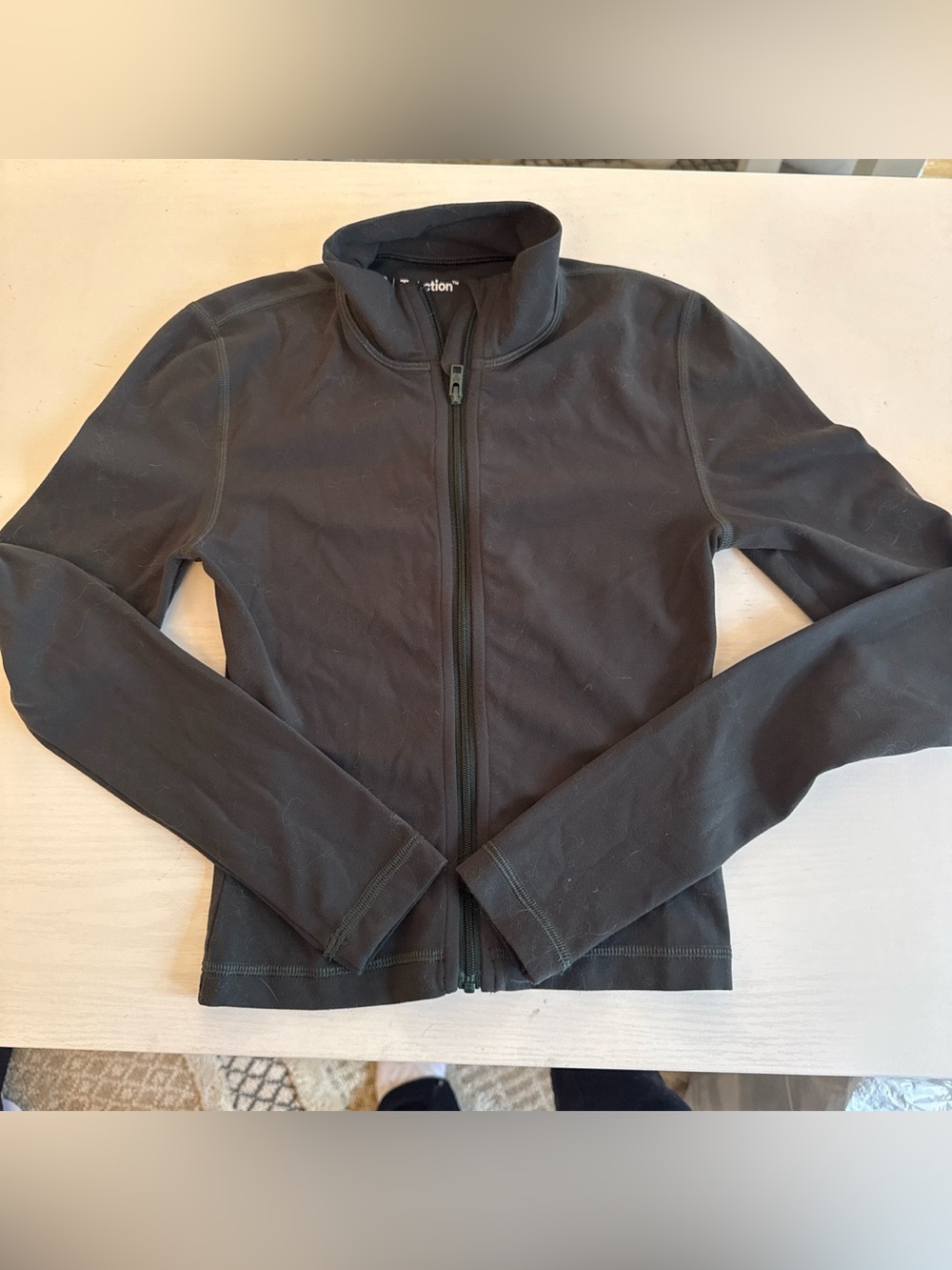 Women’s Black Zip-Up Jacket